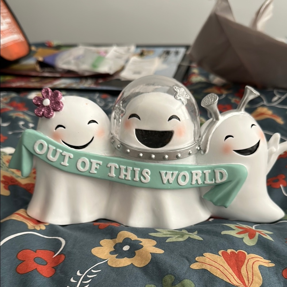 Out of This World Ghost Figurine